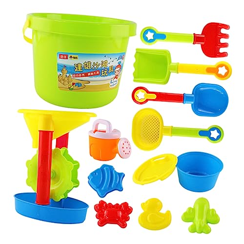 Kisangel 5-teiliges Strandspielzeug-Set Für Jungen Und Mädchen Kunststoff Sandeimer Schaufel Uhr Spielzeug Bunt Für Zufällige Farbe Kisangel 5-teiliges Strandspielzeug-Set Für Jungen Und Mädchen Kunststoff Sandeimer Schaufel Uhr Spielzeug Bunt Für Zufällige Farbe von Kisangel