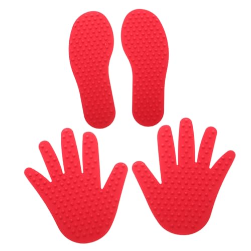 Kisangel Sensorische Matten Satz für Kinder Sensorische Hand und Fußabdrücke Weiche Motorik Balance Pads für Koordinationstraining im Kindergarten und Outdoor Spielplatz Kisangel Sensorische Matten Satz für Kinder Sensorische Hand und Fußabdrücke Weiche Motorik Balance Pads für Koordinationstraining im Kindergarten und Outdoor Spielplatz von Kisangel