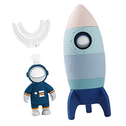 Kisangel 1 Satz Silikon -raketenspielzeug Kleinkinder Babys Stapler Interessanter Stapelturm Kreisspielzeug Stapeln Spiele Für Stapeln Nistspielzeug Blau Kieselgel von Kisangel