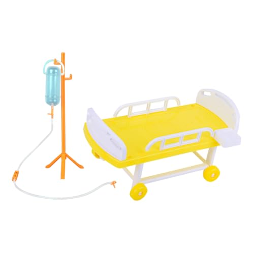 Kisangel 1 Satz Simuliertes medizinisches Bett Kleinkinder Arzt-Rollenspiel für Puppenkrankenhaus Spielset Arztkoffer Mini- für medizinisches Bett Plastik Kisangel 1 Satz Simuliertes medizinisches Bett Kleinkinder Arzt-Rollenspiel für Puppenkrankenhaus Spielset Arztkoffer Mini- für medizinisches Bett Plastik von Kisangel