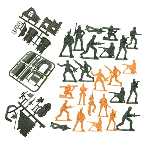 Kisangel 1 Set Soldatenmodell Spielzeug Armee Jungs Spielset Mini Soldaten Modell Männer Spielzeug Armee Männer Figur Armee Spielset Mini Figuren Für Jungen Soldaten Männer Actionfiguren von Kisangel