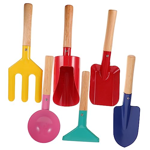 Kisangel 1 Satz Strand Für Strandspielzeug Für Handrechen Mini-gartenschaufel Schaufel Graben Werkzeuge Strandsand-spielgerät Pflanzwerkzeuge Mini-rechen Holz Kisangel 1 Satz Strand Für Strandspielzeug Für Handrechen Mini-gartenschaufel Schaufel Graben Werkzeuge Strandsand-spielgerät Pflanzwerkzeuge Mini-rechen Holz von Kisangel