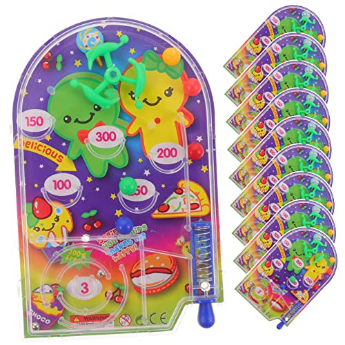 Kisangel Flipper Spielzeug für Kinder 10 Stück Handheld Flipperautomat Interaktives Tischspiel Fördert Hand Auge Koordination und Kognitive Fähigkeiten Kisangel Flipper Spielzeug für Kinder 10 Stück Handheld Flipperautomat Interaktives Tischspiel Fördert Hand Auge Koordination und Kognitive Fähigkeiten von Kisangel