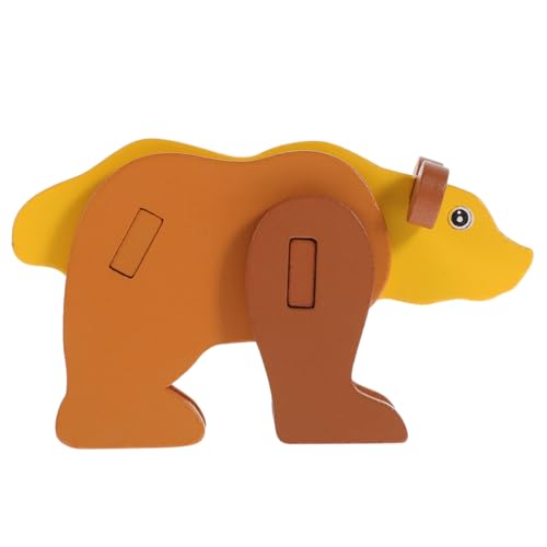 Kisangel 1 Satz Tier Holzpuzzle für Lernspielzeug für Kleinkinder Pädagogisches Puzzle mit Bunten Tiermotiven Sicheres und Kreatives für Frühe Bildung Kisangel 1 Satz Tier Holzpuzzle für Lernspielzeug für Kleinkinder Pädagogisches Puzzle mit Bunten Tiermotiven Sicheres und Kreatives für Frühe Bildung von Kisangel