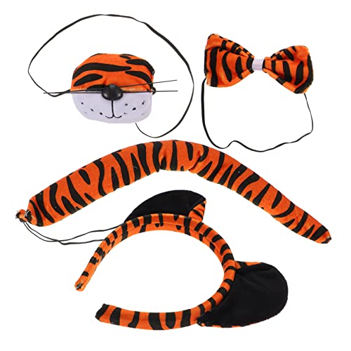 Kisangel 1 Satz Tiger -Kopfschmuck Set Kleinkind Tigerkostüm Tiger Ohrstirnband Tigeranzug für Tierkostüm für Tiger-Cosplay-Kit Cosplay Kostüm Tiger Tier-Cosplay-Kit Stoff Kisangel 1 Satz Tiger -Kopfschmuck Set Kleinkind Tigerkostüm Tiger Ohrstirnband Tigeranzug für Tierkostüm für Tiger-Cosplay-Kit Cosplay Kostüm Tiger Tier-Cosplay-Kit Stoff von Kisangel