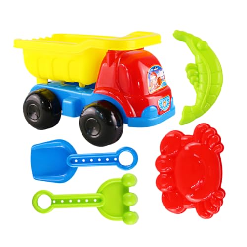 Kisangel 1 Satz Tragbares Sandspielzeug Strand Interessantes Sandspielzeug Werkzeuge Zum Sandabbau Lernspielzeug Für Plastik Colorful von Kisangel