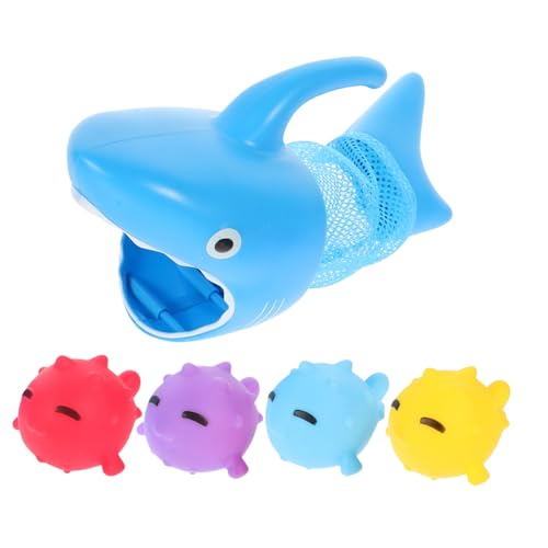 Kisangel 1 Satz Wasserfischereispielzeug Säuglingsspielzeug Hai- Badespielzeug Fisch Wasserberieselungsspielzeug Lernspielzeug für Plastik Blau Kisangel 1 Satz Wasserfischereispielzeug Säuglingsspielzeug Hai- Badespielzeug Fisch Wasserberieselungsspielzeug Lernspielzeug für Plastik Blau von Kisangel