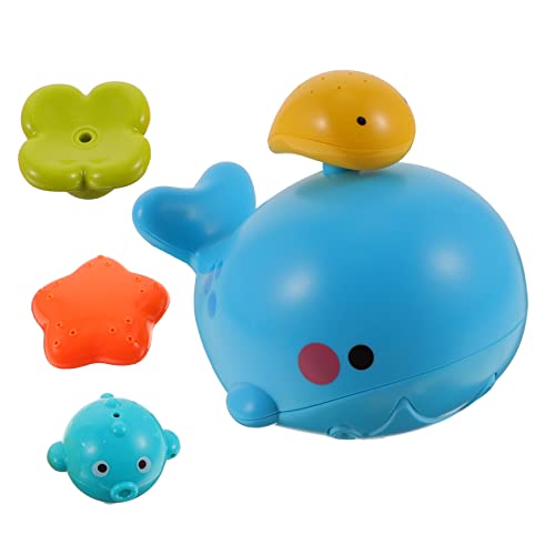 Kisangel 1 Satz Wasserspritzender Badewannenspielzeug für Kleinkinder Teiliges mit Cartoon Wal Design und Buntem für Badewanne und Fördert Kreativität und Sinneswahrnehmung Kisangel 1 Satz Wasserspritzender Badewannenspielzeug für Kleinkinder Teiliges mit Cartoon Wal Design und Buntem für Badewanne und Fördert Kreativität und Sinneswahrnehmung von Kisangel