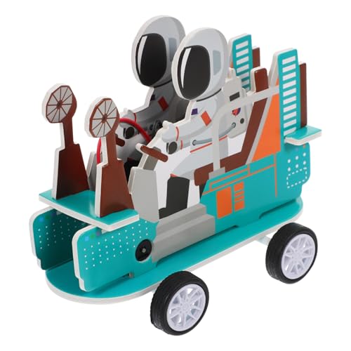 Kisangel 1 Satz Weltraumautosmodell DIY-pädagogische technische Experimente DIY-Wissenschaftsexperimentprojekt Automodell selber Bauen Eva-Schaum Colorful von Kisangel