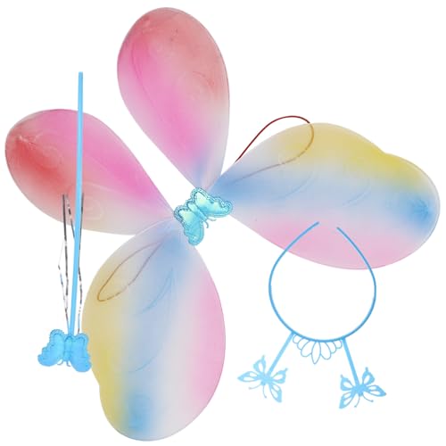 Kisangel 1 Satz Wing Stick Set Schmetterlingsflügel Kostüm Engel Schmetterlingsflügel Dekoration Märchen Brauch Für Mädchen Schmetterlinge Feenflügel Kostümflügel Für Mädchen Stoff Kisangel 1 Satz Wing Stick Set Schmetterlingsflügel Kostüm Engel Schmetterlingsflügel Dekoration Märchen Brauch Für Mädchen Schmetterlinge Feenflügel Kostümflügel Für Mädchen Stoff von Kisangel