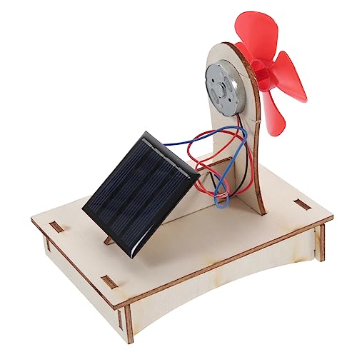 Kisangel 1 Satz Wissenschaftliche Experimente für Experiment experimente für ab solar Fan DIY-Vorbau-Kits Kits für Erziehungswissenschaften für hölzern von Kisangel