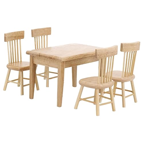 Kisangel 1 Satz Zubehör Für Puppenhäuser Winzige Hausmöbel Miniaturmöbel Mini-Stuhl Winzige Möbel Mini-stühle Mini-Tisch Miniaturtisch Mini Möbel Miniaturhausmöbel Hölzern Kisangel 1 Satz Zubehör Für Puppenhäuser Winzige Hausmöbel Miniaturmöbel Mini-Stuhl Winzige Möbel Mini-stühle Mini-Tisch Miniaturtisch Mini Möbel Miniaturhausmöbel Hölzern von Kisangel