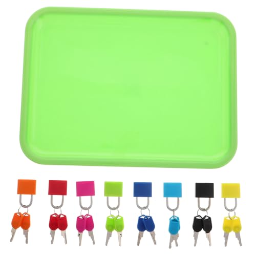Kisangel 1 Satz Zum Knacken Von Schlössern Lernen Sperre Kleine Schlösser Mit Schlüsseln Lernspielzeug Für Montessori Kinderschlösser Mit Schlüssel Metall von Kisangel