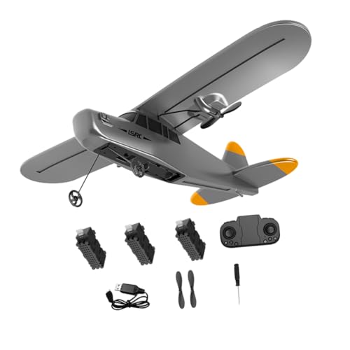 Kisangel 1 Satz ferngesteuertes Flugzeug RC Flugzeug für Anfänger Starrflügelflugzeugmodell Flugzeugmodell RC Starrflügler RC-Flugzeugmodell Schaumstoffpolsterung von Kisangel