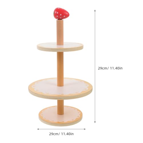 Kisangel 1 Satz für House Tea Set Simulationsküchenzubehör Cupcake-Modellierung Tell dir vor, zu Cupcake-Handwerk Holz Colorful Kisangel 1 Satz für House Tea Set Simulationsküchenzubehör Cupcake-Modellierung Tell dir vor, zu Cupcake-Handwerk Holz Colorful von Kisangel