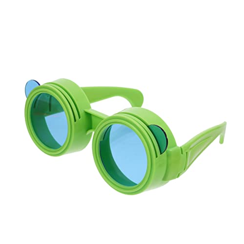 Kisangel 1 Satz getönte Gläser DREI-Grundfarben-Brille Gläser zum Farbmischen Werkzeuge für wissenschaftliche Experimente Früherziehungsbedarf Plastik Green von Kisangel
