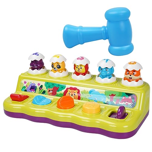 Kisangel 1 Satz - kinderspielzeug interaktives Toys spielsachen für Safe Toy Pop-up- für Babys Pop-up- mit Lichtmusik Plastik von Kisangel