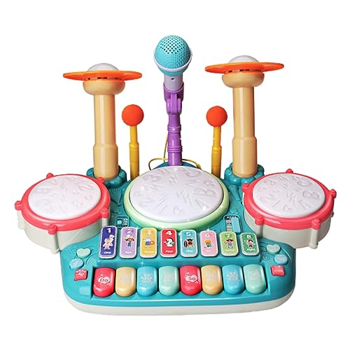 Kisangel 1 Satz multifunktionales Musikinstrumentenspielzeug Musikinstrumente Musikpädagogisches kreative Musikspielzeuge Elektronisches Original Himmelblau von Kisangel