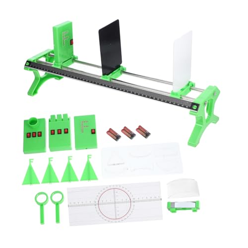 Kisangel 1 Satz studentische Experimentiergeräte Experimentierkasten Physik-Experimentiergeräte Physik -Experiment -Kit Abs Green von Kisangel