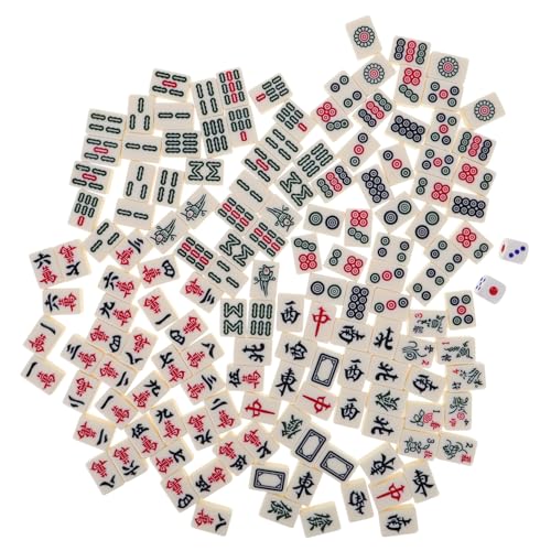 Kisangel 1 Schachtel Tragbares Mini Mahjong Set Kompaktes Reisespiel mit Robusten Spielsteinen für Familie Party Studentenwohnheim und Kleine Räume Traditionelles Chinesisches Mahjong Kisangel 1 Schachtel Tragbares Mini Mahjong Set Kompaktes Reisespiel mit Robusten Spielsteinen für Familie Party Studentenwohnheim und Kleine Räume Traditionelles Chinesisches Mahjong von Kisangel