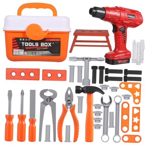 Kisangel 1 Set-Box Elektrisches Bohrspielzeug Schlüssel Junge Werkzeug Konstruktion Jungs Reparieren Plastik Kisangel 1 Set-Box Elektrisches Bohrspielzeug Schlüssel Junge Werkzeug Konstruktion Jungs Reparieren Plastik von Kisangel