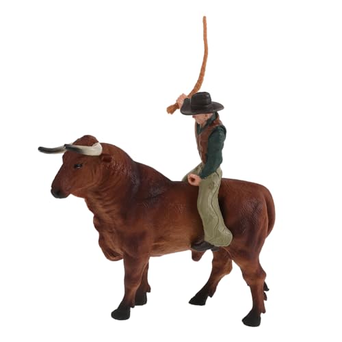 Kisangel 1 Set Cowboy Bullenmodell Viehfigur Cowboy Bullenfigur Cowboy Junge Statue Kuhfiguren Heimdekoration Bullenreitspielzeug Westernstall Cowboy Figur Bullenfigur Kisangel 1 Set Cowboy Bullenmodell Viehfigur Cowboy Bullenfigur Cowboy Junge Statue Kuhfiguren Heimdekoration Bullenreitspielzeug Westernstall Cowboy Figur Bullenfigur von Kisangel