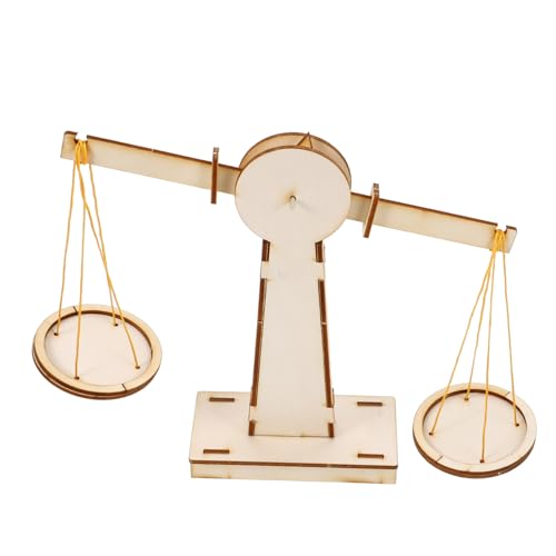 Kisangel 1 Set DIY Balance Kleinkind Für DIY Handwerk Handgefertigte Waagschale Waage Holzmodell Wissenschaft Requisite Wissenschaftliches Experimentiermaterial DIY Material Holz Beige Kisangel 1 Set DIY Balance Kleinkind Für DIY Handwerk Handgefertigte Waagschale Waage Holzmodell Wissenschaft Requisite Wissenschaftliches Experimentiermaterial DIY Material Holz Beige von Kisangel