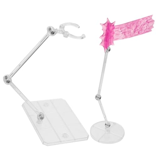Kisangel 1 Set Figurenhalter Actionfigur Displayhalter Basis Puppenstützbasis Tisch Actionfigurenständer Displaystützständer Actionfigurenständer Puppenhalterung Kunststoff von Kisangel