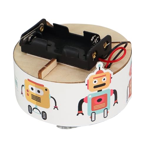 Kisangel 1 Set Kehrroboter Spielzeugroboter Wissenschaftsexperiment Wissenschaftsspielzeug Für Roboterspielzeug DIY Intellektueller Roboterbausatz DIY Montageroboter Kinderspielzeug DIY von Kisangel