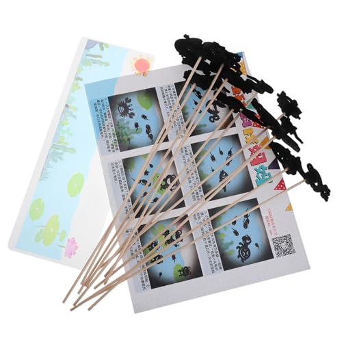 Kisangel 1 Set Kindergarten Lehrmittel Puppentheater Für Traditionelle Schattenpuppe Puppentheater Puppentheater Für Weihnachts Fingerpuppen Schwarzes Papier Kisangel 1 Set Kindergarten Lehrmittel Puppentheater Für Traditionelle Schattenpuppe Puppentheater Puppentheater Für Weihnachts Fingerpuppen Schwarzes Papier von Kisangel