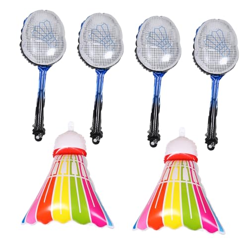 Kisangel 1 Set Leichte Badmintonballons Für Partydekorationen Tragbare Aufblasbare Aluminiumfolie Badminton Für Kindergeburtstagsfeiern Sportstballons Sportthemen Kisangel 1 Set Leichte Badmintonballons Für Partydekorationen Tragbare Aufblasbare Aluminiumfolie Badminton Für Kindergeburtstagsfeiern Sportstballons Sportthemen von Kisangel