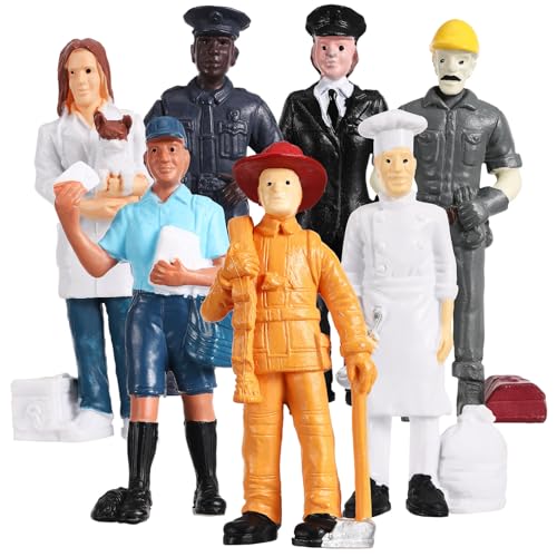 Kisangel 1 Set Mini-Figuren Bemalte Mikroskopische Figuren Imitierte Menschenmodelle Für Szenencharakter Kisangel 1 Set Mini-Figuren Bemalte Mikroskopische Figuren Imitierte Menschenmodelle Für Szenencharakter von Kisangel