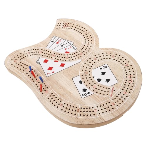 Kisangel 1 Set Peg Board Kinderbrettspiel Cribbage Spiel Anzeigetafel Lustige Spiele Cribbage Bretter Reise Cribbage Lustige Cribbage Stifte Cribbage Pins Cribbage Stifte Einzigartiges von Kisangel
