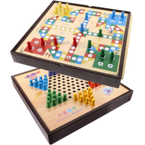 Kisangel 1 Set Praktisches Schachspielzeug Tischbrett Tischplatte Fliegendes Schachspielzeug Interessantes Schachspielzeug Tragbares Schachspielzeug Lernspielzeug Kleines von Kisangel