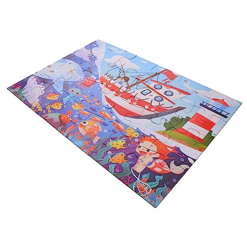 Kisangel 1 Set Puzzle Puzzles Kleinkindspielzeug Katzenpuzzle Kleinkindpuzzle Vorschul Lernspielzeug Kinderpuzzle Für Spiele Puzzle Kleinkind Vorschulspielzeug Papier von Kisangel
