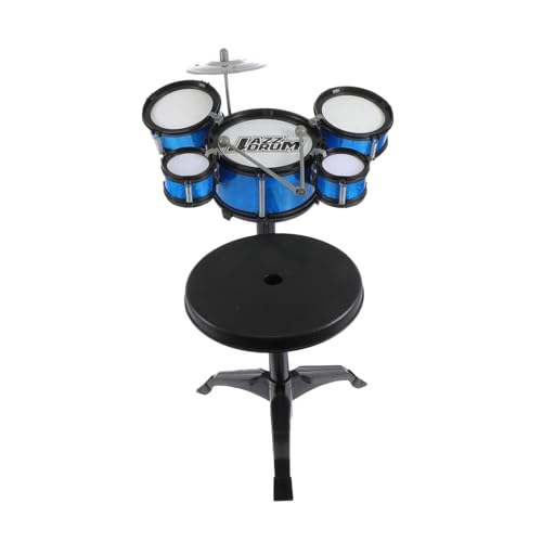 Kisangel 1 Set Set Simulierte Jazztrommel Kinderspielzeug Musikinstrumente Für Kleinkinder Musiktrommel Für Babys Kleinkinder Vorschul Trommelspielzeug Musiktrommel Blaue von Kisangel