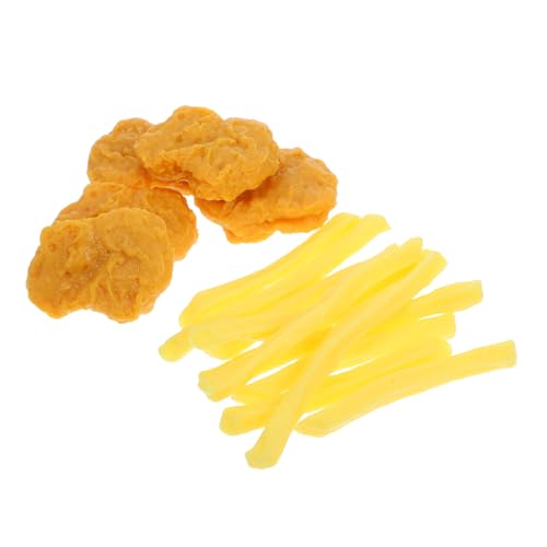 Kisangel 1 Set Simulation Pommes Frites Modell Chicken Nuggets Gefälschte Pommes Frites Realistische Gefälschte Lebensmittel Realistische Lebensmittel Gefälschte Pommes Frites Pommes Kisangel 1 Set Simulation Pommes Frites Modell Chicken Nuggets Gefälschte Pommes Frites Realistische Gefälschte Lebensmittel Realistische Lebensmittel Gefälschte Pommes Frites Pommes von Kisangel