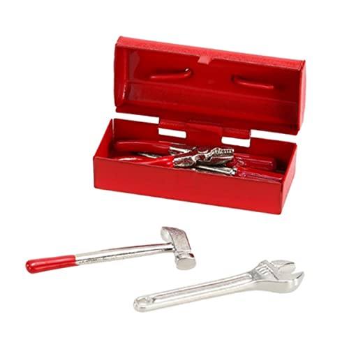 Kisangel 1 Set Simulation Toolbox Miniatur Miniatur Werkzeuge Zubehör Tragen Beständig Tragen Beständig Miniatur Mini Versorgung Rot Legierung Kisangel 1 Set Simulation Toolbox Miniatur Miniatur Werkzeuge Zubehör Tragen Beständig Tragen Beständig Miniatur Mini Versorgung Rot Legierung von Kisangel