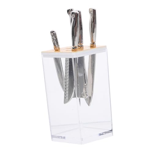 Kisangel 1 Set Transparentes Messerset Mini Cutter Modell Mini Küchenzubehör Mini Cutter Miniatur Dinge Mini Küchengeschirr Mini Küchenzubehör Kunststoff Orange Kisangel 1 Set Transparentes Messerset Mini Cutter Modell Mini Küchenzubehör Mini Cutter Miniatur Dinge Mini Küchengeschirr Mini Küchenzubehör Kunststoff Orange von Kisangel
