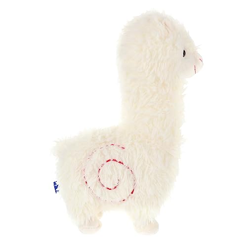 Kisangel 1 Stück Alpaka-Puppe weiches, Flauschiges Tierspielzeug Süße Puppe Alpaka - für Stofftier Alpakas Alpaka gefülltes Alpaka -Babyspielzeug Plüsch Weiß Kisangel 1 Stück Alpaka-Puppe weiches, Flauschiges Tierspielzeug Süße Puppe Alpaka - für Stofftier Alpakas Alpaka gefülltes Alpaka -Babyspielzeug Plüsch Weiß von Kisangel