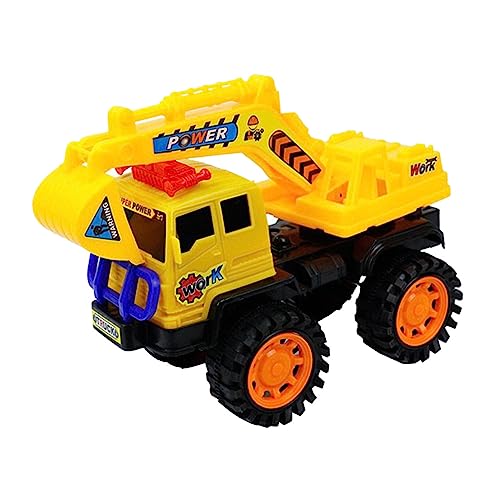 Kisangel 1 Stück Bagger -Spielzeugauto Bauwagen Auto Baggerspielzeug für Baufahrzeuge Baufahrzeuge Gelb von Kisangel
