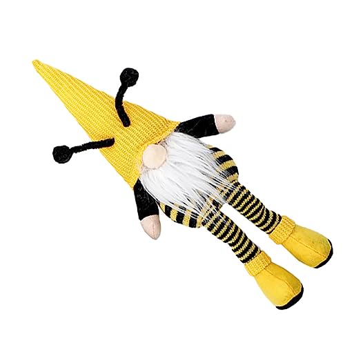 Kisangel 1 Stück Bienenpuppendekoration Bienenspielzeug Tag Plüschtiere Bienenpuppe für Kinderspielzeug kreative gestrickte Biene kreative lustige Puppe Stoff Kisangel 1 Stück Bienenpuppendekoration Bienenspielzeug Tag Plüschtiere Bienenpuppe für Kinderspielzeug kreative gestrickte Biene kreative lustige Puppe Stoff von Kisangel