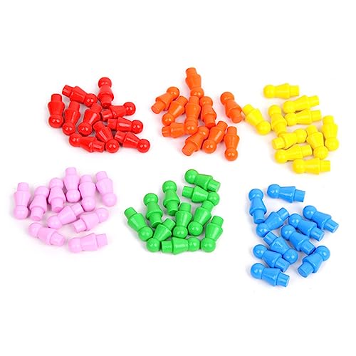 Kisangel 1 Stück Blumenförmiger Schachtanz Schachbrett Holz Dame Intelligenzspielzeug Für Lernspielzeug Für Bambus von Kisangel