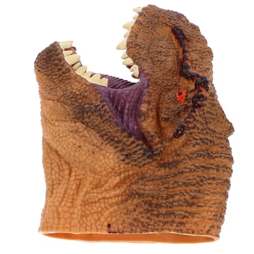 Kisangel 1 Stück Dinosaurier-handpuppe Handpuppe Marionetten Hand- Und Fingerspielzeug Dino-handpuppe Handpuppen Für Puppenspielzeug Weiches Gummi von Kisangel