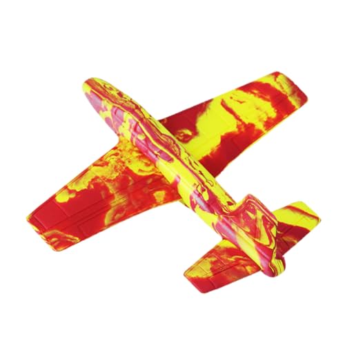 Kisangel Lustiges Wurf Flugzeugmodell für Kinder Leichtes Eva Spielzeug Sicher für Drinnen und Draußen für Geburtstage Pädagogisches Spielzeug mit Buntem Camouflage Design von Kisangel