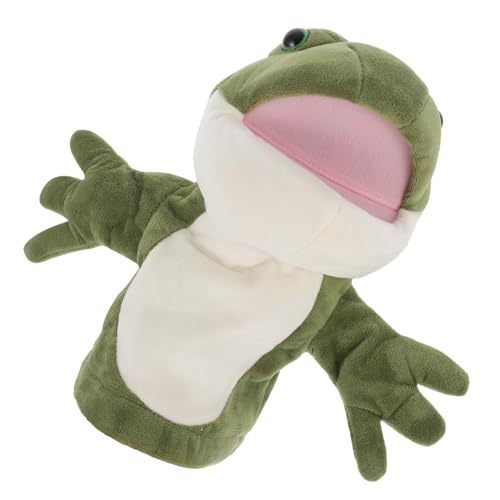 Kisangel 1 Stück Frosch Handpuppe aus Plüsch Niedliches Fingerpuppenspielzeug für Rollenspiele und Geschichtenerzählen Umweltfreundliches Material und Sicher für für Kreative Spielstunden Kisangel 1 Stück Frosch Handpuppe aus Plüsch Niedliches Fingerpuppenspielzeug für Rollenspiele und Geschichtenerzählen Umweltfreundliches Material und Sicher für für Kreative Spielstunden von Kisangel