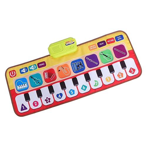 Kisangel 1 Stück Klavier Teppich Tanzmatte Für Klavier Tastaturmatte Für Klavier Keyboard-musikmatte Klaviermatte Kinderspielzeug Elektrische Musikmatte Bildungsspielzeug Plastik Kisangel 1 Stück Klavier Teppich Tanzmatte Für Klavier Tastaturmatte Für Klavier Keyboard-musikmatte Klaviermatte Kinderspielzeug Elektrische Musikmatte Bildungsspielzeug Plastik von Kisangel