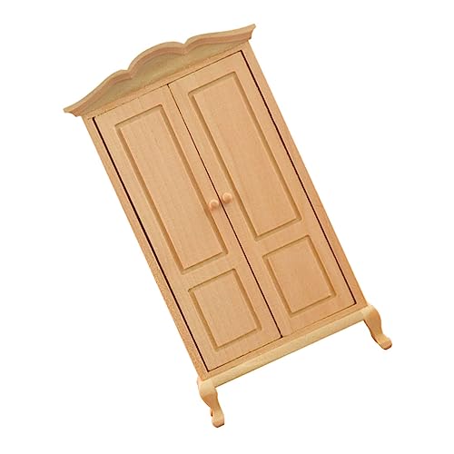 Kisangel 1 Stück Kleider Schrank Modell Mini Kleiderschrank Feengartenschrank holzspielzeug holzspielsachen Mini-Holzmöbel Mini- -Kleiderschrank-Bastelarbeiten hölzern Kisangel 1 Stück Kleider Schrank Modell Mini Kleiderschrank Feengartenschrank holzspielzeug holzspielsachen Mini-Holzmöbel Mini- -Kleiderschrank-Bastelarbeiten hölzern von Kisangel