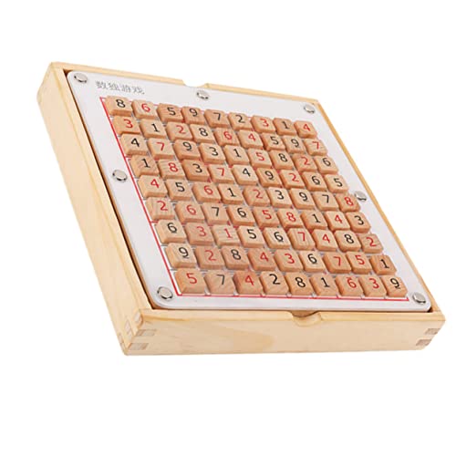 Kisangel 1 Stück Kreatives Sudoku Holzspielzeug für Felder Brettspiel Konzentration und Lernspielzeug für Jahre Alte Kisangel 1 Stück Kreatives Sudoku Holzspielzeug für Felder Brettspiel Konzentration und Lernspielzeug für Jahre Alte von Kisangel