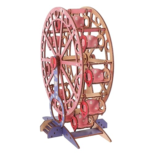Kisangel 1 Stück Lustiges Holz Puzzle Wissenschaftliches Puzzle für Lernspielzeug Kreativität und Vorstellungskraft für Dekoration von Kisangel